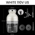 thumbnail image 2 of Powerful Multifunctional Juicer and Food Processor with Meat Grinder,Portable Stainless Steel Design,Easy Cleaning,Large Capacity,User Friendly for Versatile Cooking Tasks, 2 of 2