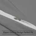 thumbnail image 4 of Unique Bargains 1800 Microfiber Zippered Pillowcases 2pcs, 4 of 11