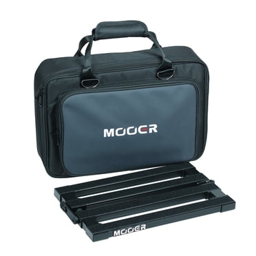 MOOER MOOER PB-10 Aluminum Alloy Folding Pedalboard with Padded Carry Bag, Compact and Portable Design for Professional Effect Pedal Organization