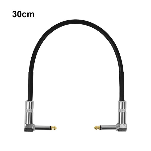ziyahi Câble Effet Corde Audio Fil Résistant à l'Usure Fournitures de Guitare Antirouille Accessoires d'Instruments de Musique 30cm