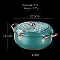 thumbnail image 2 of Deep Fryer Pot Stainless Steel Japanese Style Fryer with a and Oil Drip Drainer Rack for French Fries Shrimp Chicken Fish, 2 of 7