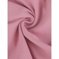 thumbnail image 5 of Unique Bargains Combinaison Pantalon pour Femme à Col Rabattu, Boutonnée, Taille à Nouer, Rose, TG, 5 of 5