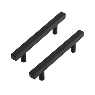 Era Square Pull 2-Pack Brushed Black