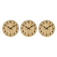 thumbnail image 2 of mmirethe Unique Style Round Wall Clock Timeless For Any Space Durable Construction Decorative Wall Clock As Shown type 4 3Set, 2 of 6