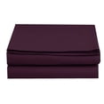 thumbnail image 1 of Twin Fitted Sheet, Microfiber 16" Deep Pocket Fitted Sheets, Purple, 1 of 2