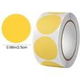 thumbnail image 3 of Uuiauoio 500Pcs Colored Dot Stickers, 1" Label Sticker Round Coding Labels Circle Dots Labels Circle Stickers for Office,Classroom,Family, 3 of 8