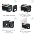 thumbnail image 5 of Hidden Spy USB Charger Camera HD 1080P Wireless Mini Nanny Cam, USB Charger Camera with Motion Detector for Home Seucity No Audio Camera, 5 of 5