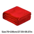 thumbnail image 3 of Vaidha Super Soft Warm Solid Warm Fleece Blanket Throw Rug Sofa Bedding 70x100cm, 3 of 3