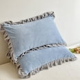 thumbnail image 1 of Aursykel Relaxedable Breathable Thickened Flannel Pillowcase for Fall Winter Machine Washable Soft Supportive Yarn Fabric Excellent Craftsmanship for Peaceful Sleep, 1 of 6