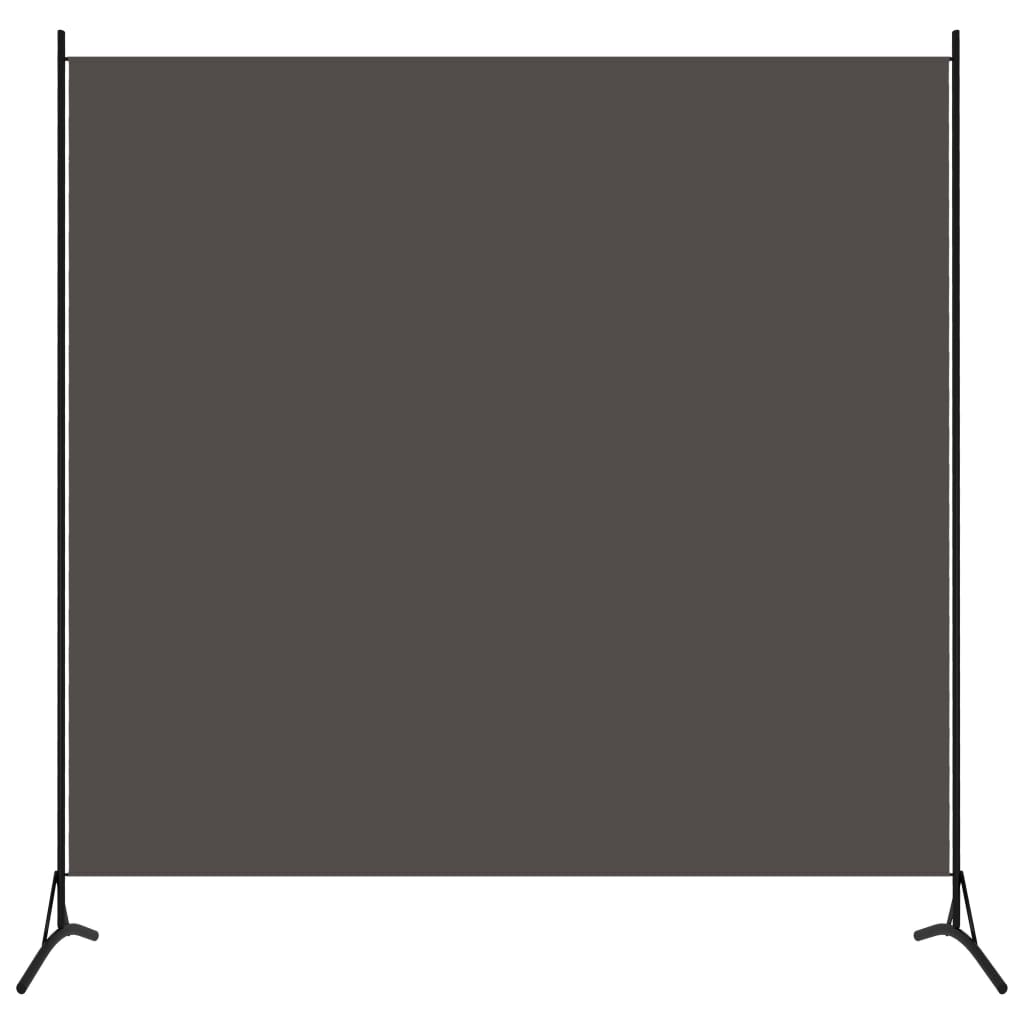 vidaXL Paravent 1 Panneau Anthracite 175x180 cm