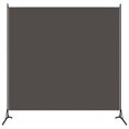 thumbnail image 1 of vidaXL 1-Panel Room Divider Anthracite 175x180 cm, 1 of 4