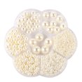 thumbnail image 1 of tredstone 1150pcs/set Beaded Jewelry Making Supplies - Easy To Thread Round Beads For DIY Projects Durable cream-coloured 1Set, 1 of 6