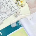 thumbnail image 4 of Yhmxh Home Decor Home Accessories Unique Bao Gai Head Transparent Bookmark Clip Stylish And Functional For Students Fixed Book Clip, 4 of 9