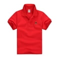 thumbnail image 1 of REDARER Polo à Manches Courtes d'Uniforme Scolaire pour Garçons et Tout-Petits, 1 of 2