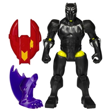 MixMashers Marvel Avengers, figurine Black Panther à mélanger et combiner avec accessoires