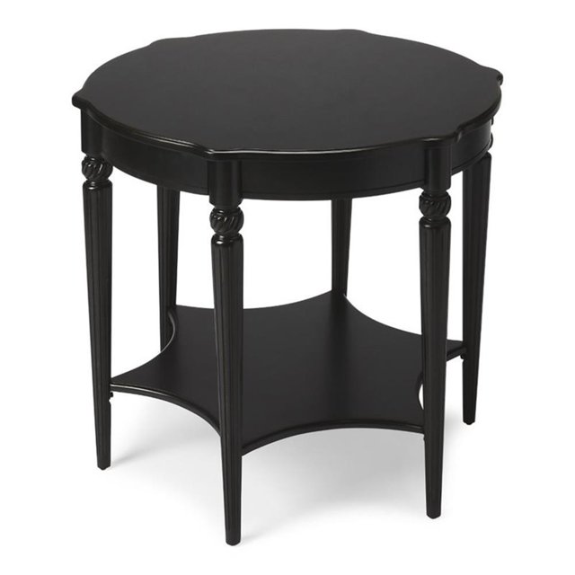 Butler Home Decor Accent Table Black Licorice Finish - 28"H