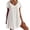 White, variant on Bigersell Hawaiian Dresses for Women Summer Female V-Neck Short Sleeve Above Knee Sun Dress Dress Style D-143 Beach Wedding Dresses for Bride Regular Summer Dresses , White L