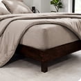 thumbnail image 2 of Bare Home Ensemble Literie Chinée 7 Pcs, Grand Lit, Taupe Chiné, 2 of 5