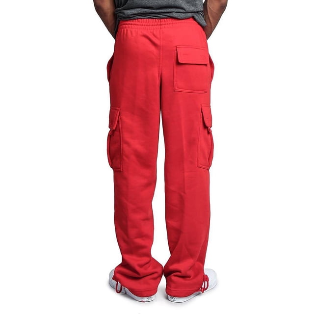 RKSTN Cargo Pants for Men Multi-pocket Reflective Straight-leg Sports Casual Overalls Lightweight Drawstring Pants for Hiking Outdoor