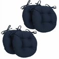 thumbnail image 2 of Coussins de Chaise Ronds Capitonnés en Sergé Uni de 16 Po (Ensemble de 4), 2 of 4