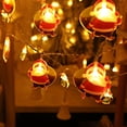 thumbnail image 1 of EGNMCR Light Strip, Christmas Lights Snowman Santa Claus Christmas Tree Holiday LED Lights Flashing Light String Decorative lights, 1 of 2