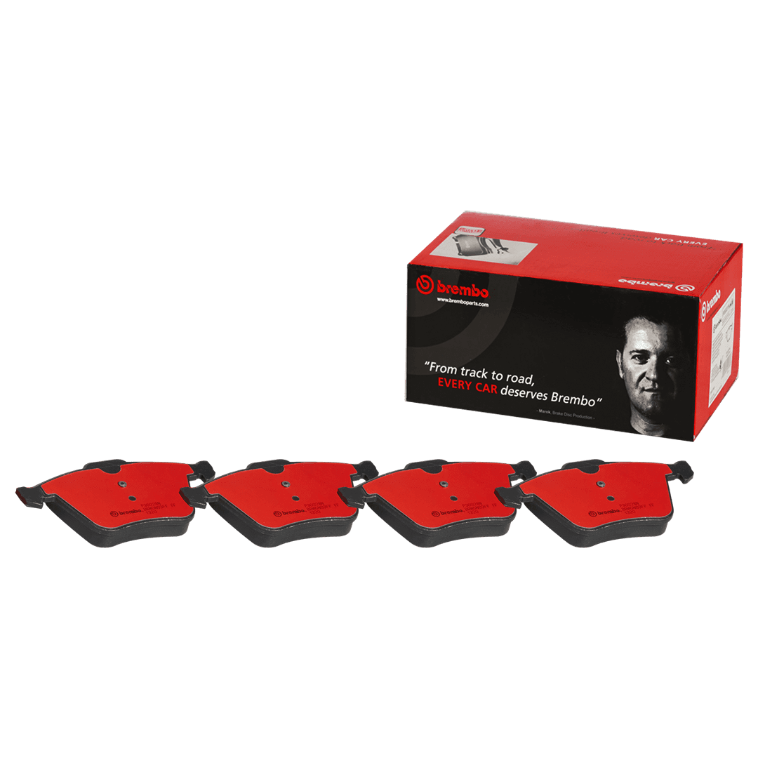 Brembo Brake Pad P36028N NAO; FMSI Number D1472-8858; Ceramic; Set Of 4