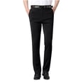 thumbnail image 2 of LOVZFMLL Work Pants Men's Summer Straight Leg Daily Thin Casual Business Pants, 2 of 9