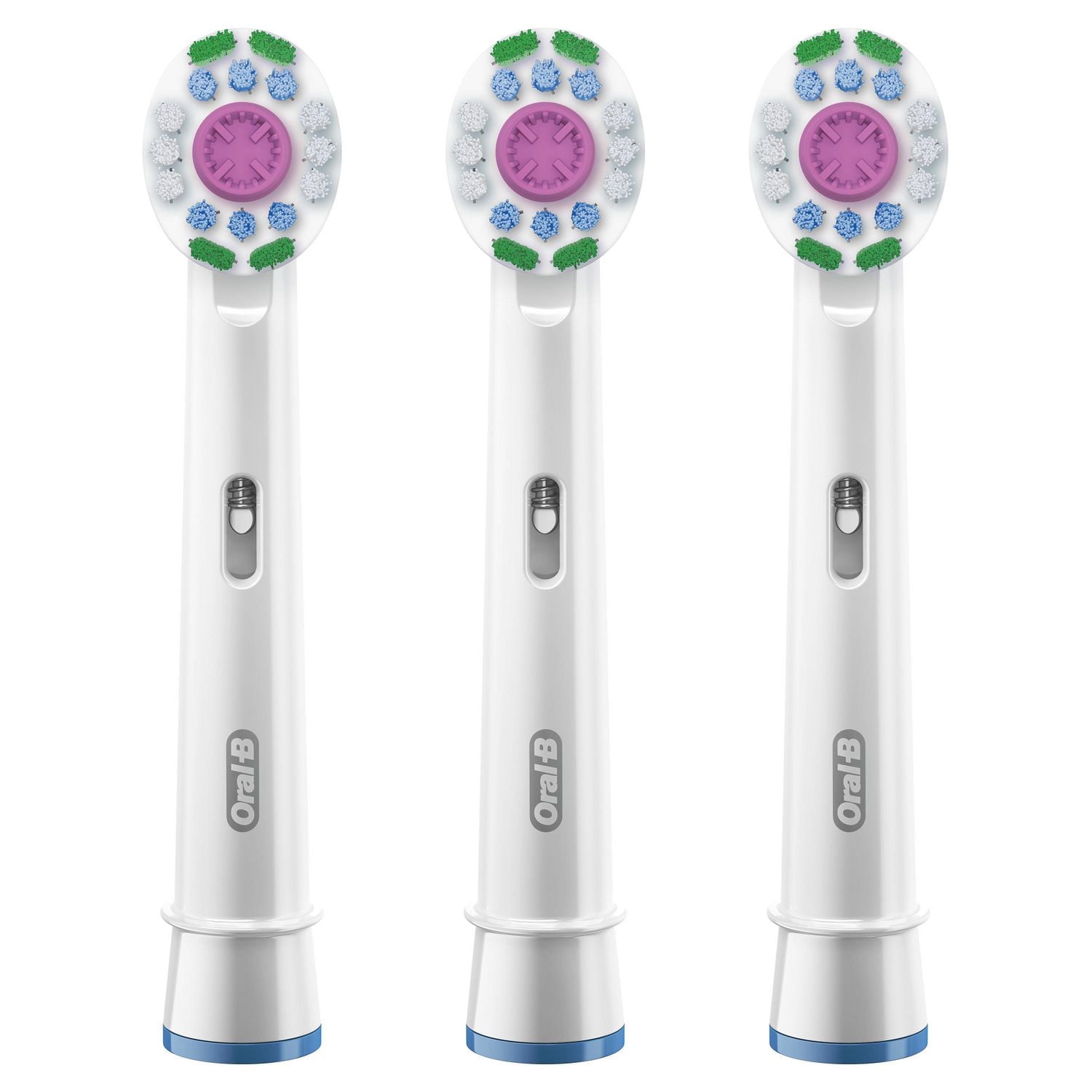 Oral-B 3D White Brossettes de Rechange à Filaments en X Lot de 3