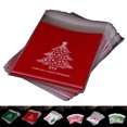 thumbnail image 2 of 100PCS Christmas Treat Bags Creative Patterns Cookie Bags Candy Treat Bags, 2 of 3