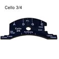 thumbnail image 1 of Violin Bridges Multifunctional Template Full Size Cello Bridge Repair Tool Cello 3/4 Shenzhuyue, 1 of 5