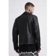 thumbnail image 2 of Leather Motorcycle Jacket Black Motorcycle Jacket Mens Leather Riding Jacket Motorcycle Jackets For Men Black Leather Motorcycle Jacket size M, 2 of 5