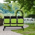 thumbnail image 3 of Yiwa Support pour Chaise Pliante Chariot de Chaises Pliables avec Roues et Support, Capacité de 800 Lb Comprend une Housse Résistante aux Intempéries, 3 of 4