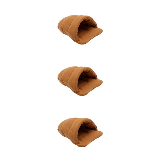 Baohd Slipper Shape Cat House Easy To Clean And Suitable For All Breeds Cute brown XS,> 3Set