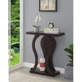 thumbnail image 1 of Convenience Concepts Newport Table Console Terry B, Fini Bois Espresso, 1 of 5