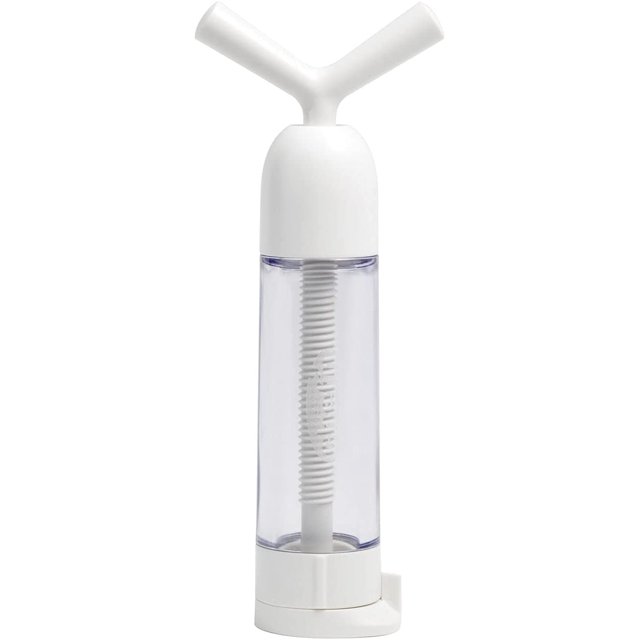 Machine à Ail Presse-Ail par Geecy avec un design Blanc et transparent avec une Poignée en Y. Cet Ustensile de Cuisine Innovant Est Conçu pour Écraser Facilement l'Ail en Insérant des Gousses Pelées et en Torsadant. Comprend un Couvercle pour le Rangement, Gardant l'Ail Frais jusqu'à une Semaine. Va au Lave-Vaisselle pour un Nettoyage Pratique.