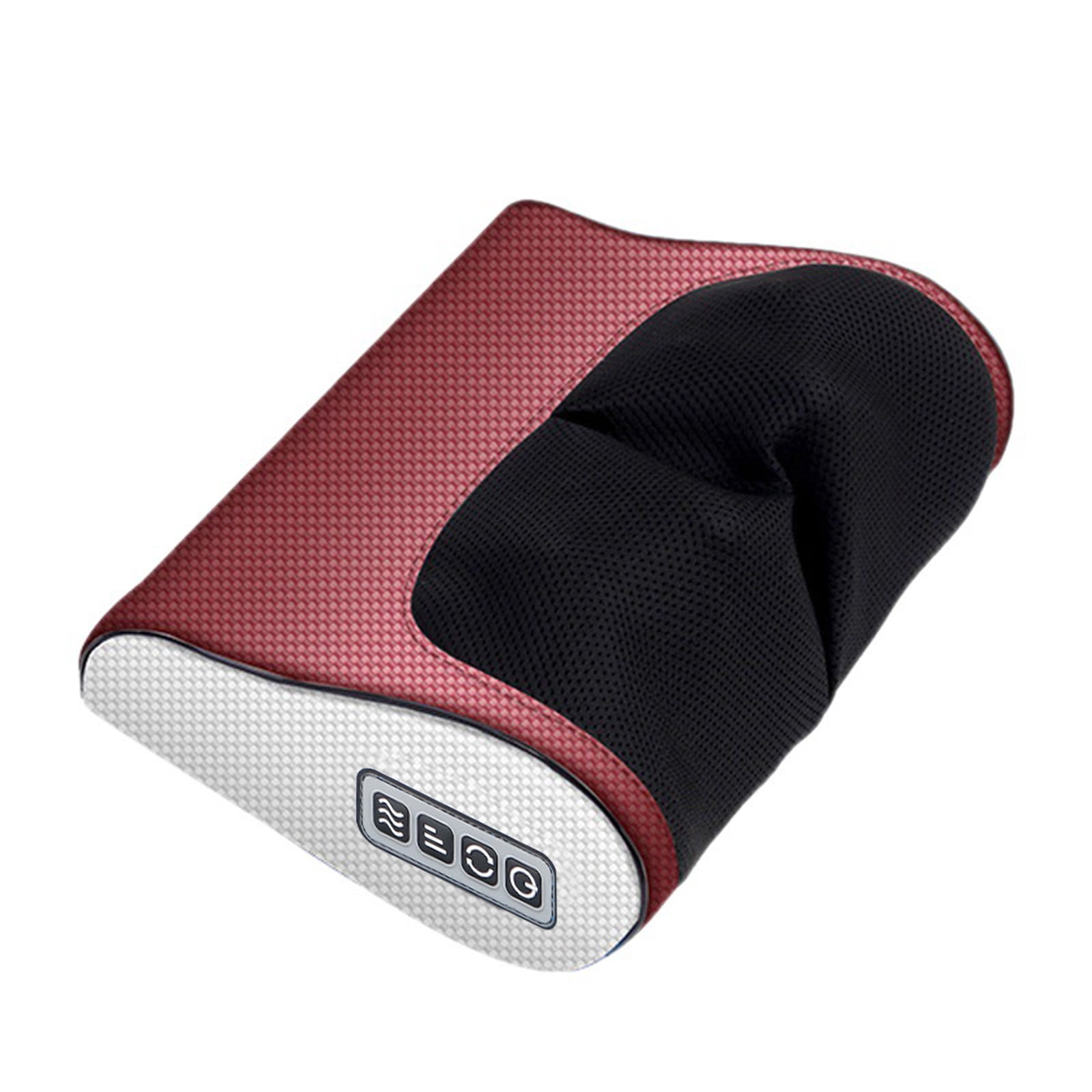 Shiatsu Foot Massager Back and Shiatsu Neck Are Used for Pain Relief, Shoulder and Foot Massage P-Illow with Heat, Waist, Leg and Body Muscle Tissue Kneadingneck Massager for Pain Relief