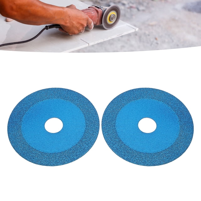 2Pcs Glass Cutting Disc for Angle Grinder Cutting Wheel for Tile Ceramic Jadestone