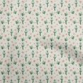 thumbnail image 1 of oneOone Cotton Silk Light Green Fabric Cactus Craft Projects Decor Fabric Printed By The Yard 42 Inch Wide, 1 of 5