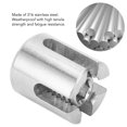 thumbnail image 3 of Stainless Steel  Cable Clamp, 10Pcs Fastener for Wire Fixing, Rustproof, Easy Installation, 3 of 8