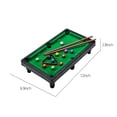 thumbnail image 3 of UsRHHA Mini Pool Table Billiards Game Set, 2 Sticks & 11 Balls Desktop Game For Stress Relief, Portable Tabletop Pool For Family Entertainment, 3 of 6