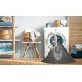 thumbnail image 2 of Ahgly Tapis Rectangulaire Lavable en Machine Intérieur Transitionnel Gris Canon, 2 Pieds x 3 Pieds, 2 of 7