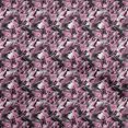 thumbnail image 1 of oneOone Georgette Viscose Black Fabric Abstracts Sewing Craft Projects Fabric Prints By Yard 42 Inch Wide, 1 of 5