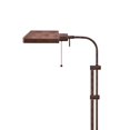 thumbnail image 2 of Benjara BM225082 Metal Rectangular Floor Lamp with Adjustable Pole, Bronze, 2 of 5
