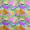thumbnail image 1 of oneOone Polyester Spandex Orange Fabric Tropical Fruits Craft Projects Decor Fabric Printed By The Yard 56 Inch Wide, 1 of 4