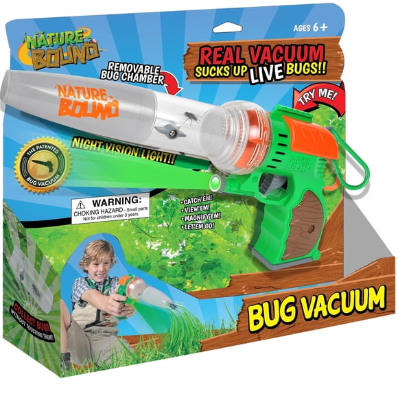 Nature Bound Bug Catcher Toy, Bug Vacuum, Catch and Release Indoor/Outdoor Activity Play, for Boys and Girls, Bug Collecting Kit