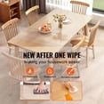 thumbnail image 4 of VEVOR Clear Table Cover Protector, 36" x 72" Table Cover, 1.5 mm Thick PVC Plastic Tablecloth, Waterproof Desktop Protector for Writing Desk, Coffee Table, Dining Room Table, 4 of 9
