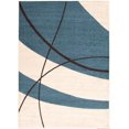 thumbnail image 1 of ECARPETGALLERY Cosi Blue & Ivory Rug, 1 of 9