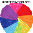 thumbnail image 4 of 24 Pack Reusable Popsicle Bags Ice Pop Sleeves Antifreezing Sleeves, 4 of 5