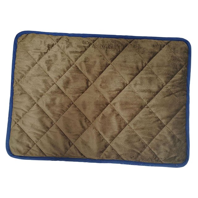 Milaget Tapis Autochauffant pour Animaux Chat Chien Fond Antidérapant Tapis Autochauffant pour Minou Extérieur Café 40x50cm