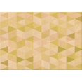 thumbnail image 1 of Ahgly Company Machine Washable Indoor Rectangle Transitional Yellow Area Rugs, 5' x 8', 1 of 7